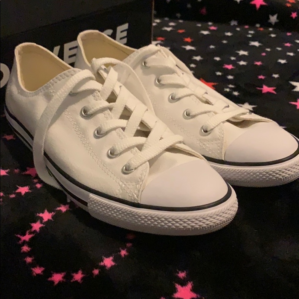 NWT White Converse